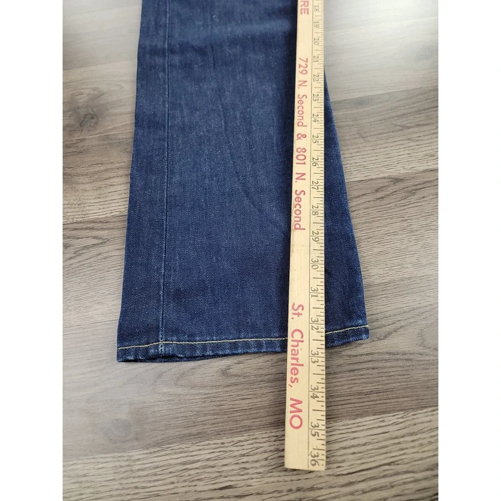Polo Ralph Lauren Slim Fit Jeans Size 35x32 Dark Wash Stretch Cotton Straight